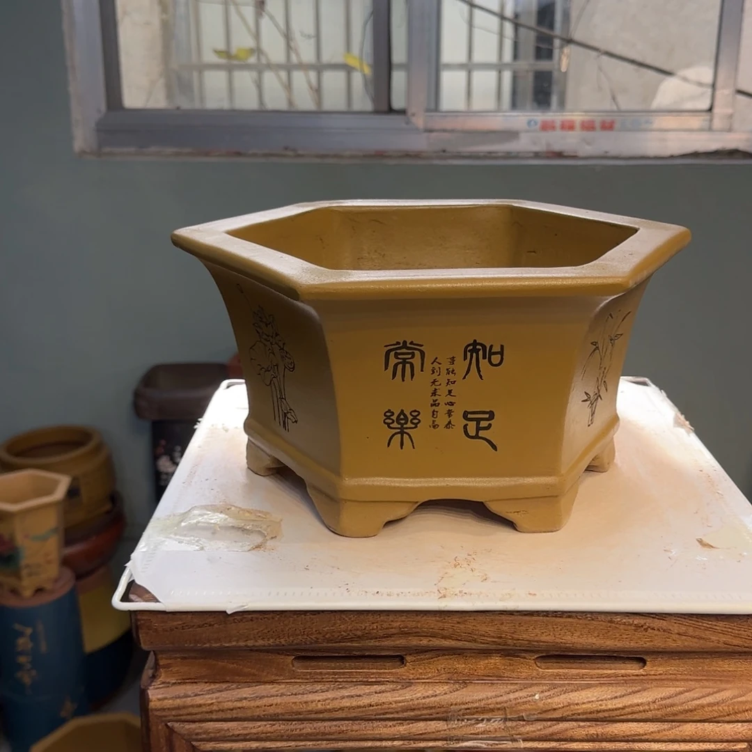 紫砂花盆紫砂口径32