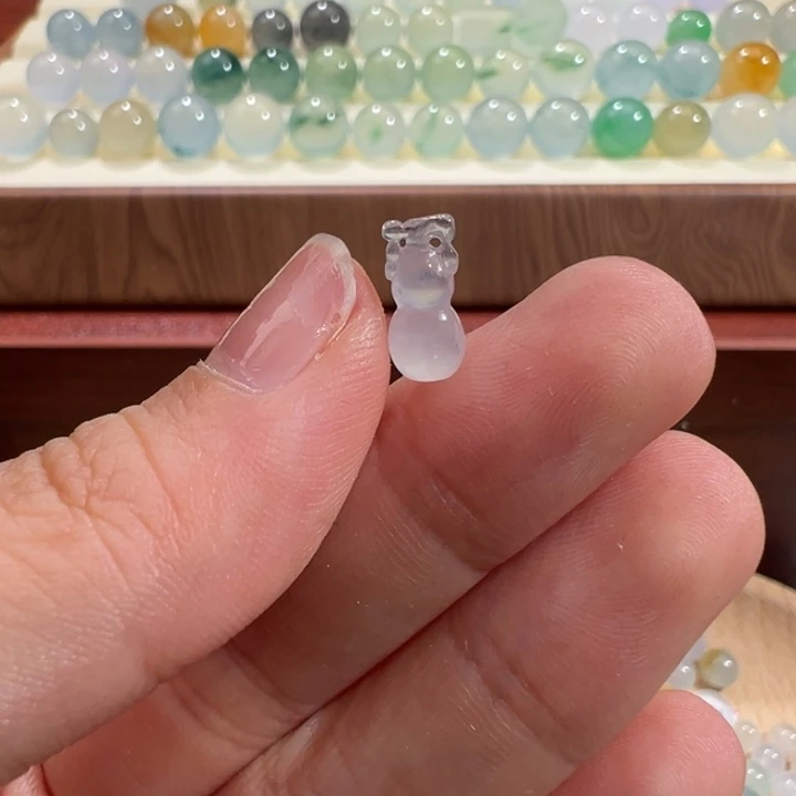 翡翠散珠天然缅甸翡翠A货10.8