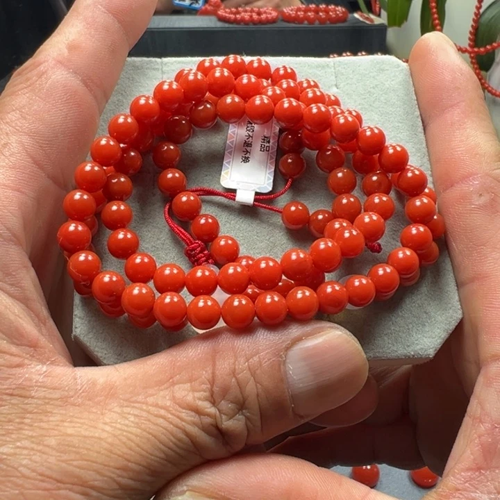 南红玛瑙天然原矿多圈6.5未镶嵌