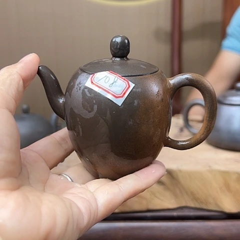 戬谷龙窑柴柴烧茶壶108