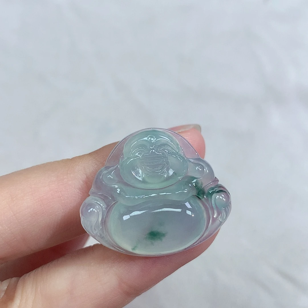 颈饰未镶嵌翡翠佛公