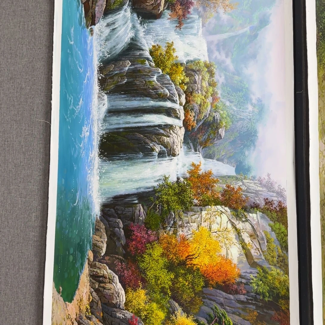 油画加油加油努力加油加油