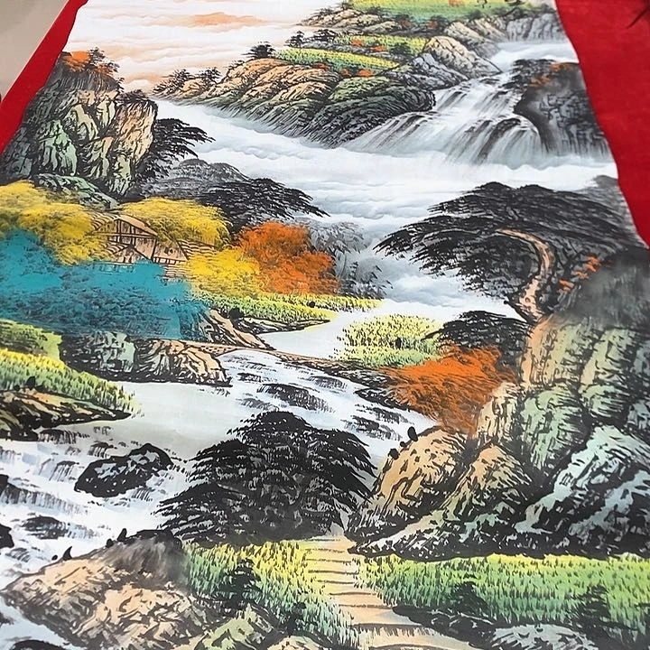 书法真人创作手写作品