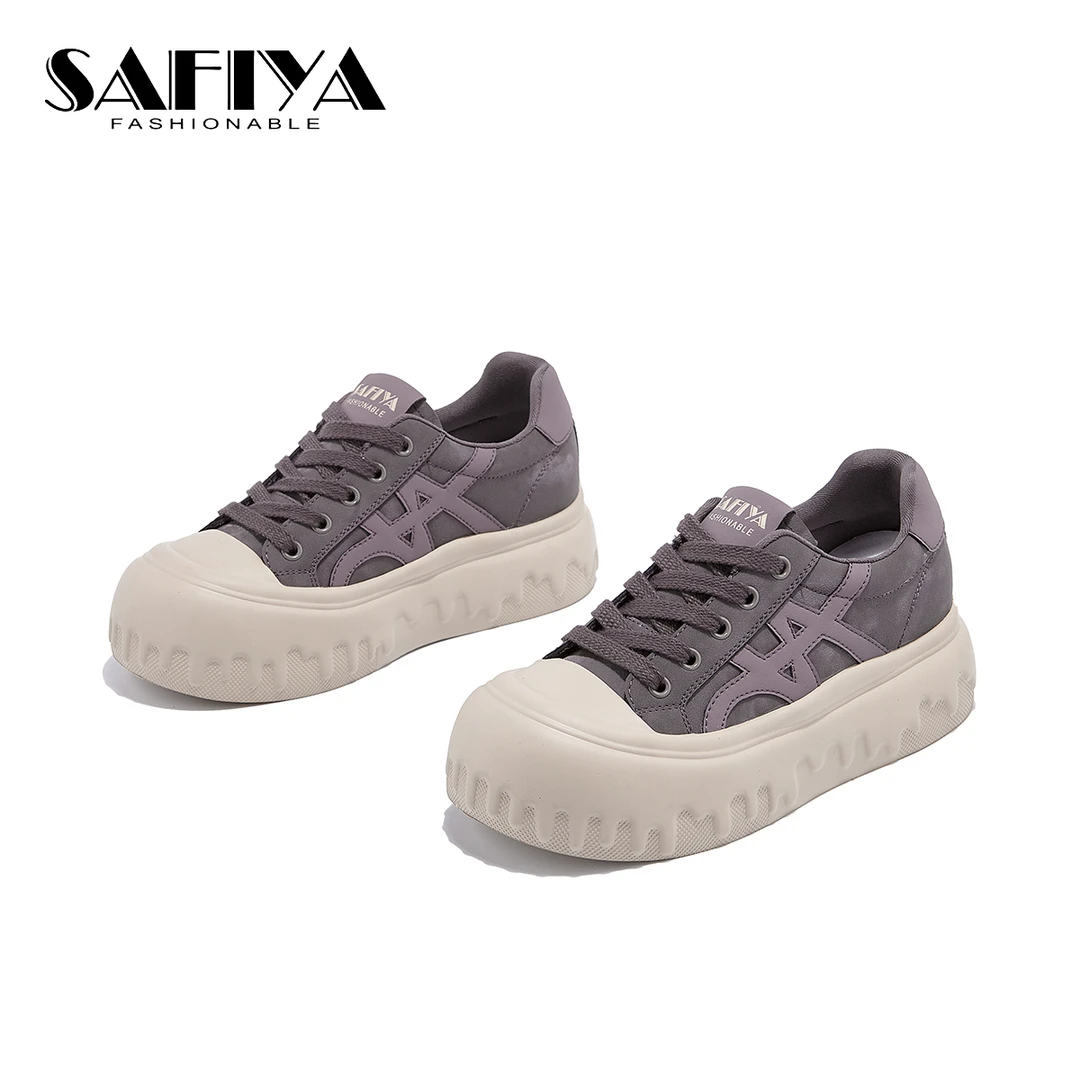 索菲娅Safiya2025秋季新款舒适轻便时尚百搭休闲女鞋SFD3112D40