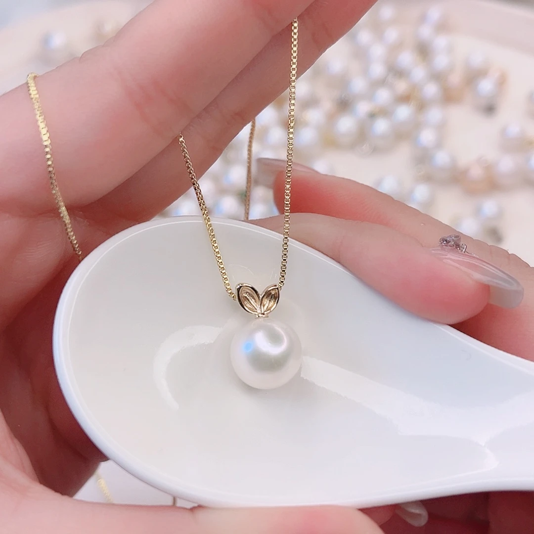 未镶嵌淡水珍珠吊坠(赠链)