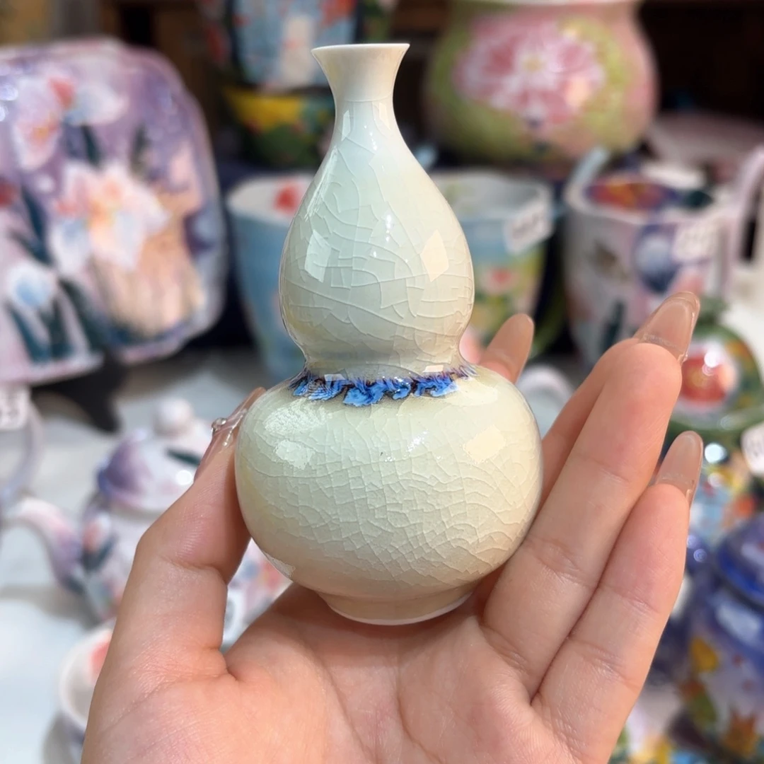 景德镇手绘高温釉下彩陶瓷茶具