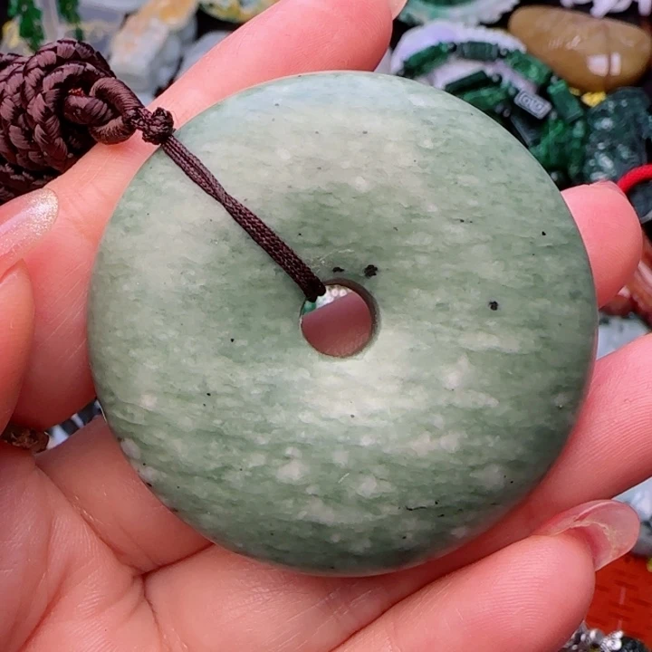 翡翠颈饰未镶嵌天然A货74