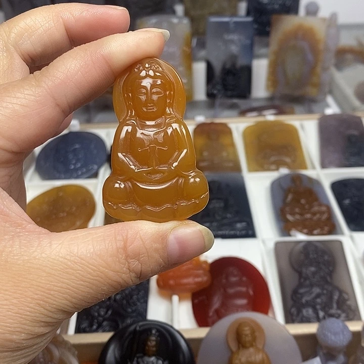 玛瑙/玉髓未镶嵌颈饰