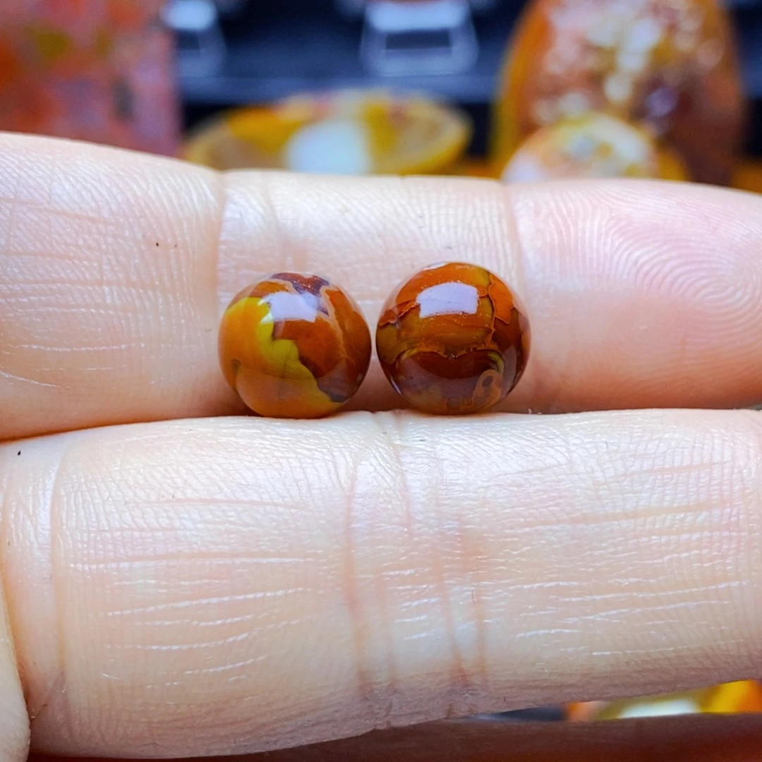 玛瑙/玉髓颈饰未镶嵌真****后