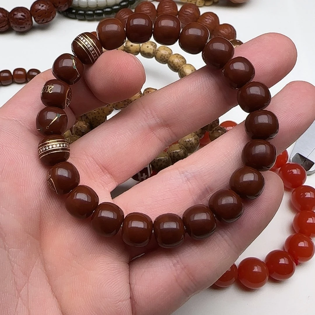 瞎***哥手串猴头核桃老型手串