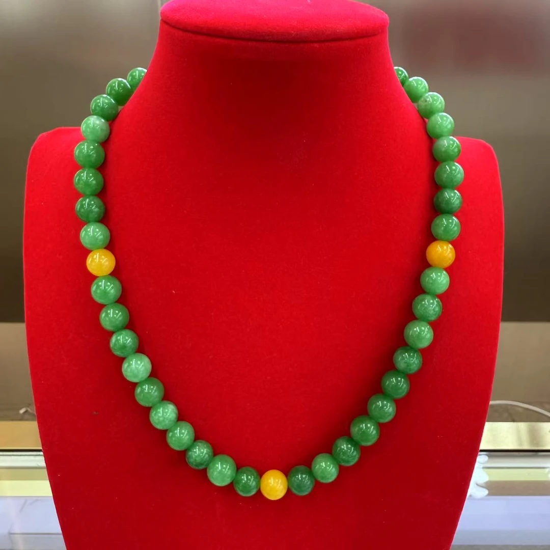 翡翠老坑料设计款项链024