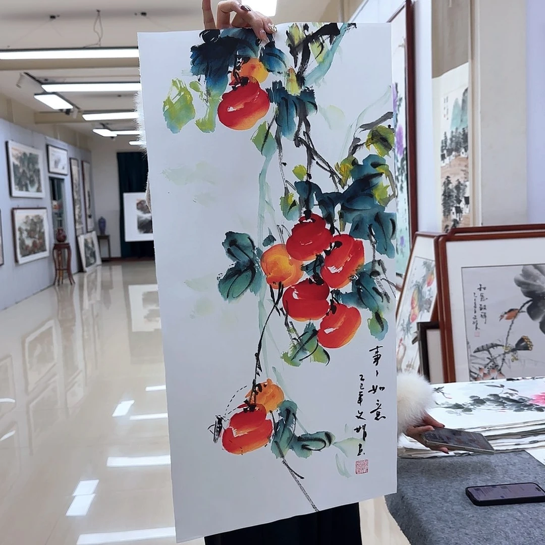 国画国画作品展。。