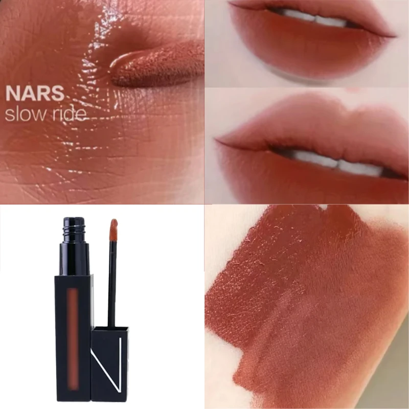 NARS唇釉2760 SLOW RIDE 5.5ml/支奶茶土棕显白国际效期至27.9