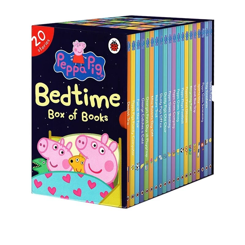 小猪佩奇睡前故事Peppa pig Bedtime Box 20册