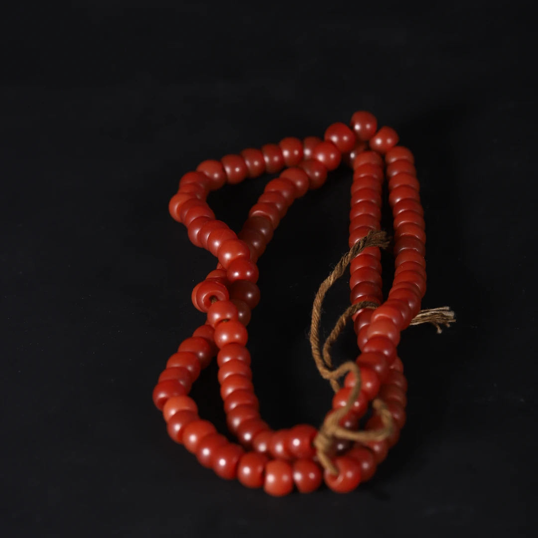 Lot21 清代玛瑙长串