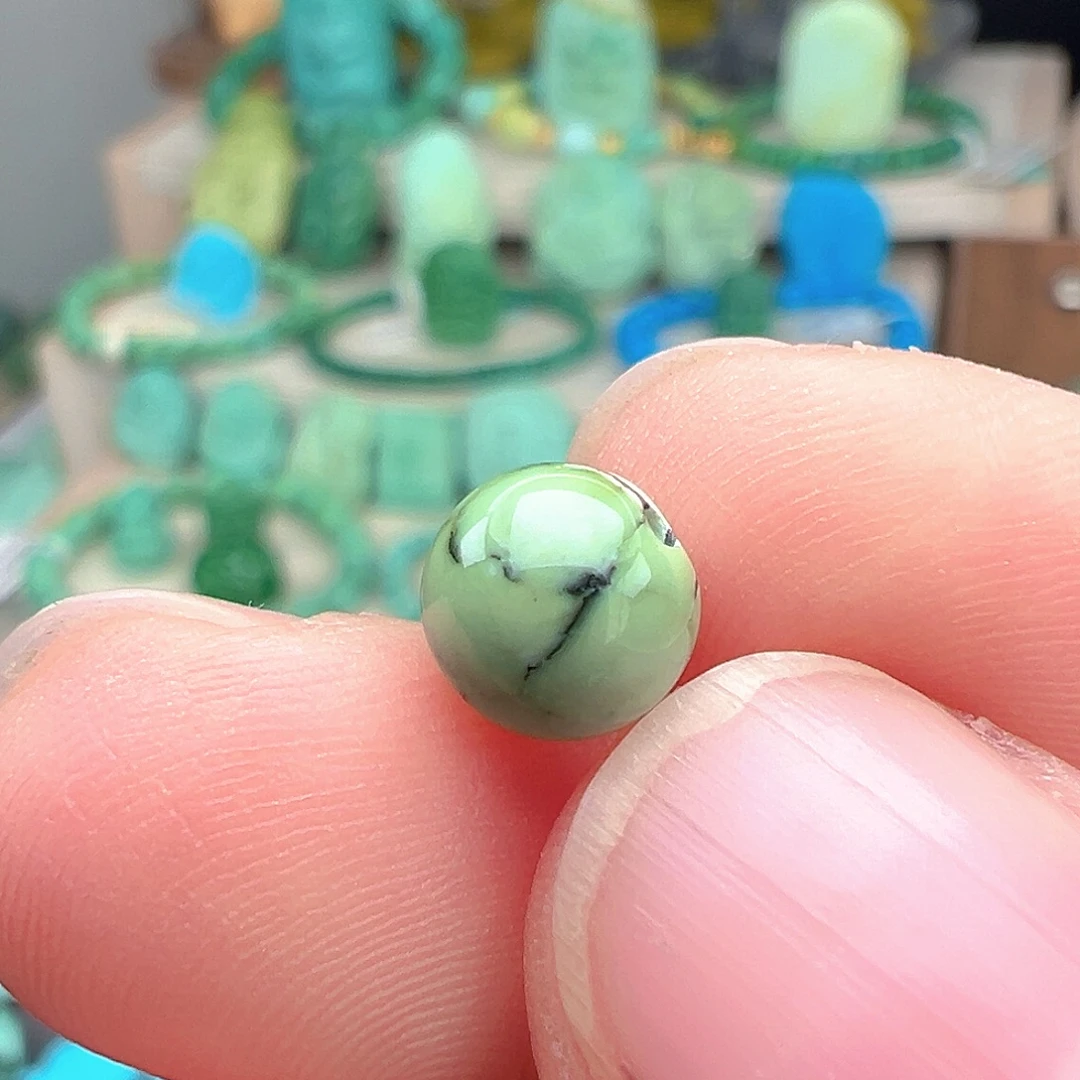 绿松石未镶嵌主播万珍