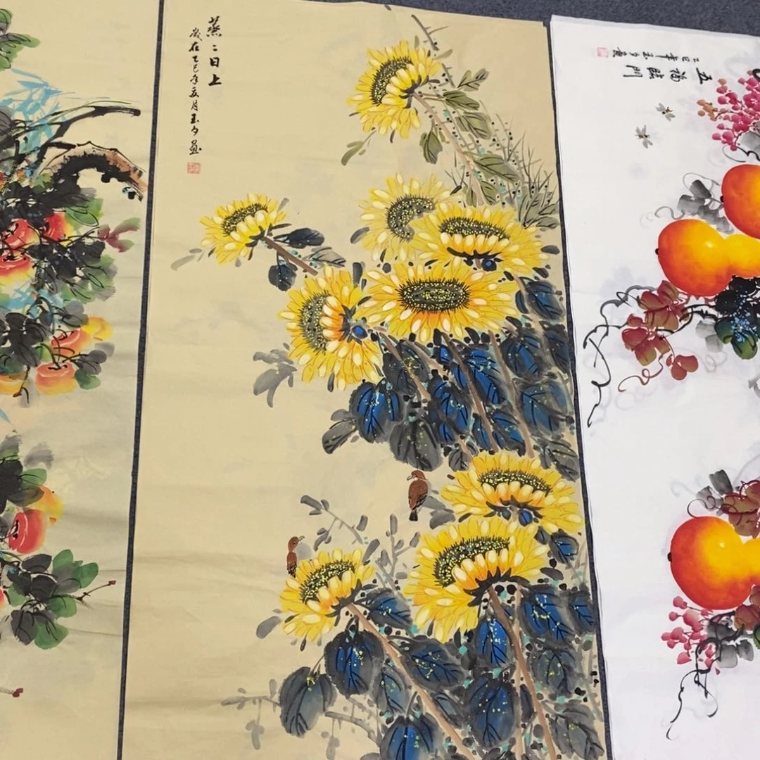 国画尺寸140✖️70四尺精品手绘画