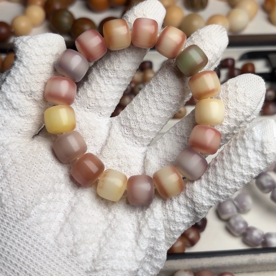 手串菩提根/象牙果卡14干磨正桶