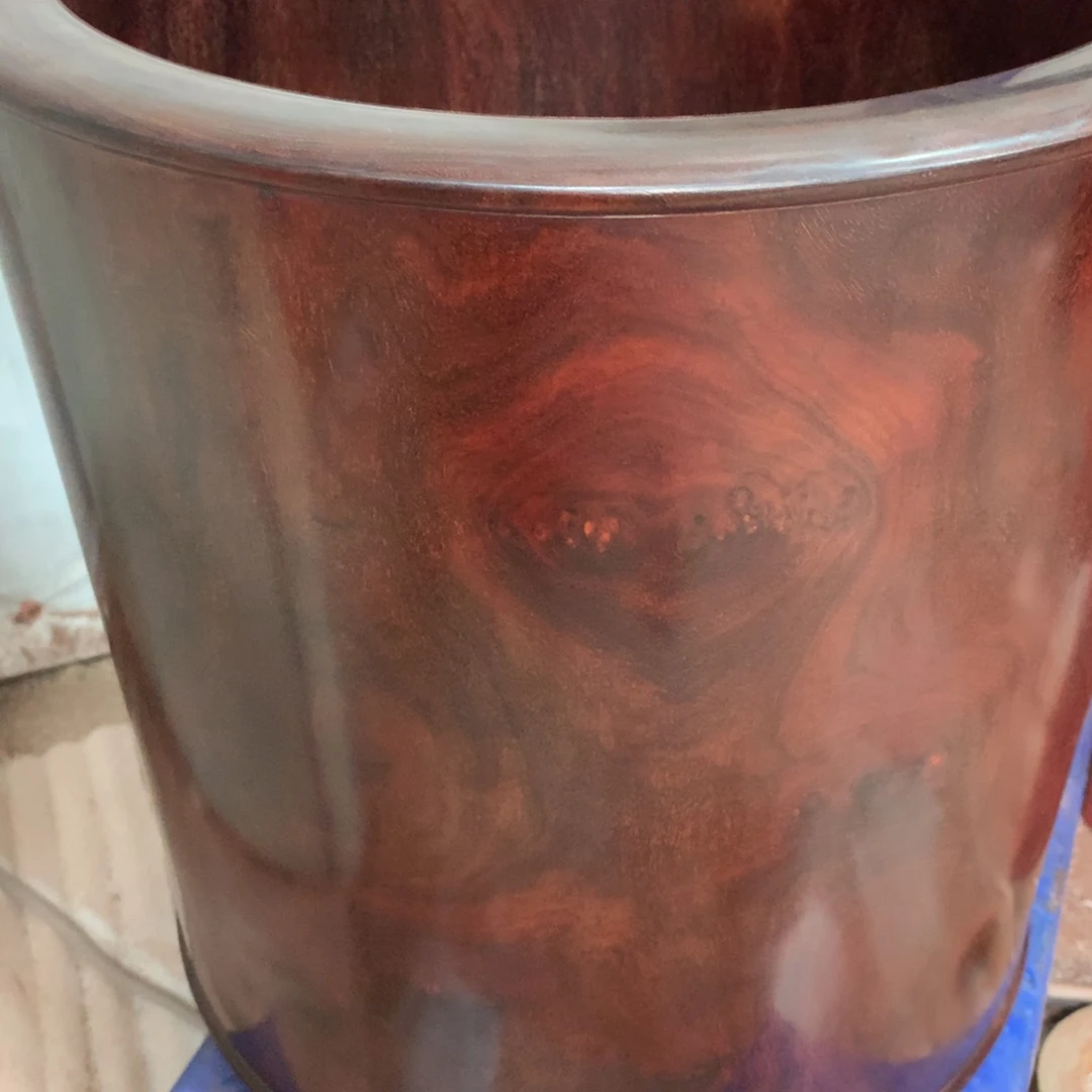 任***生木笔筒工艺大漏价