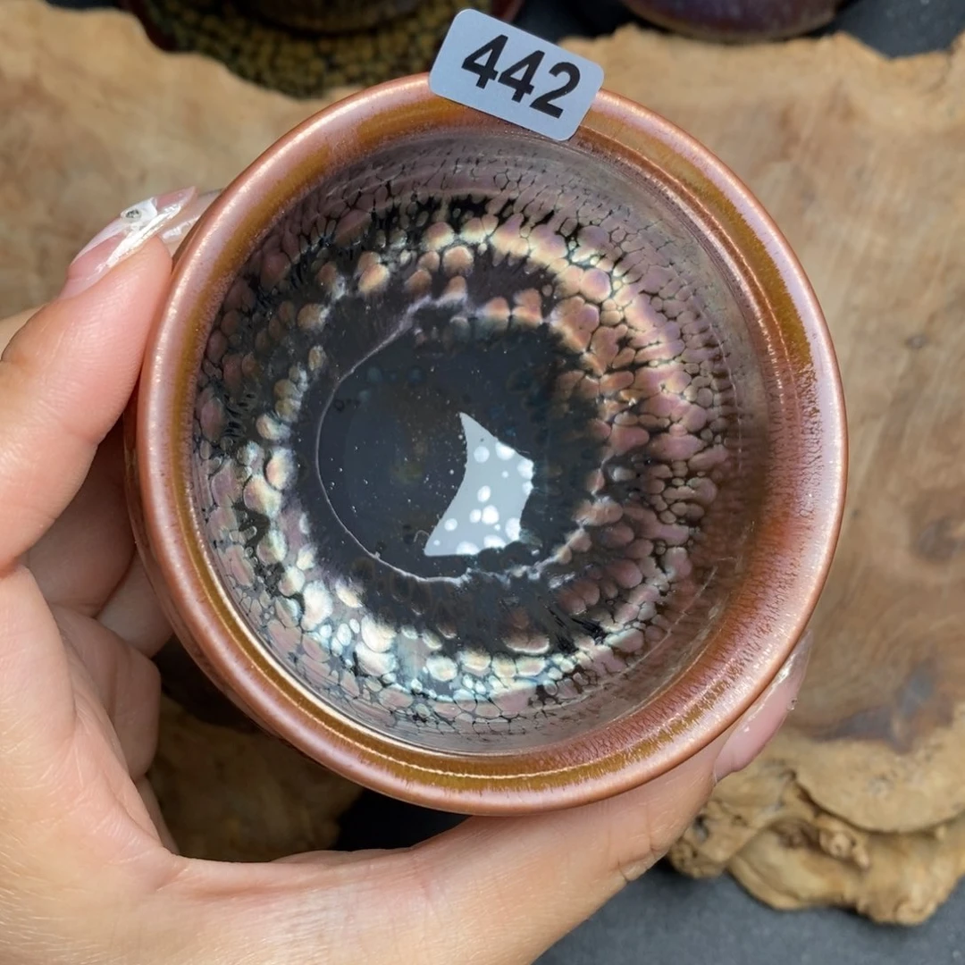 茶盏建窑建盏主人杯442微瑕