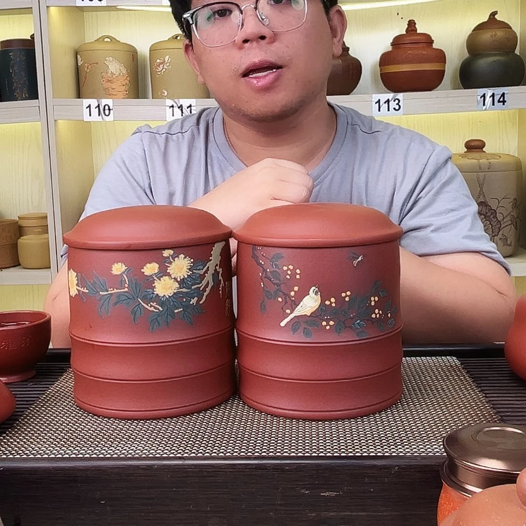 紫砂茶叶罐茶叶罐