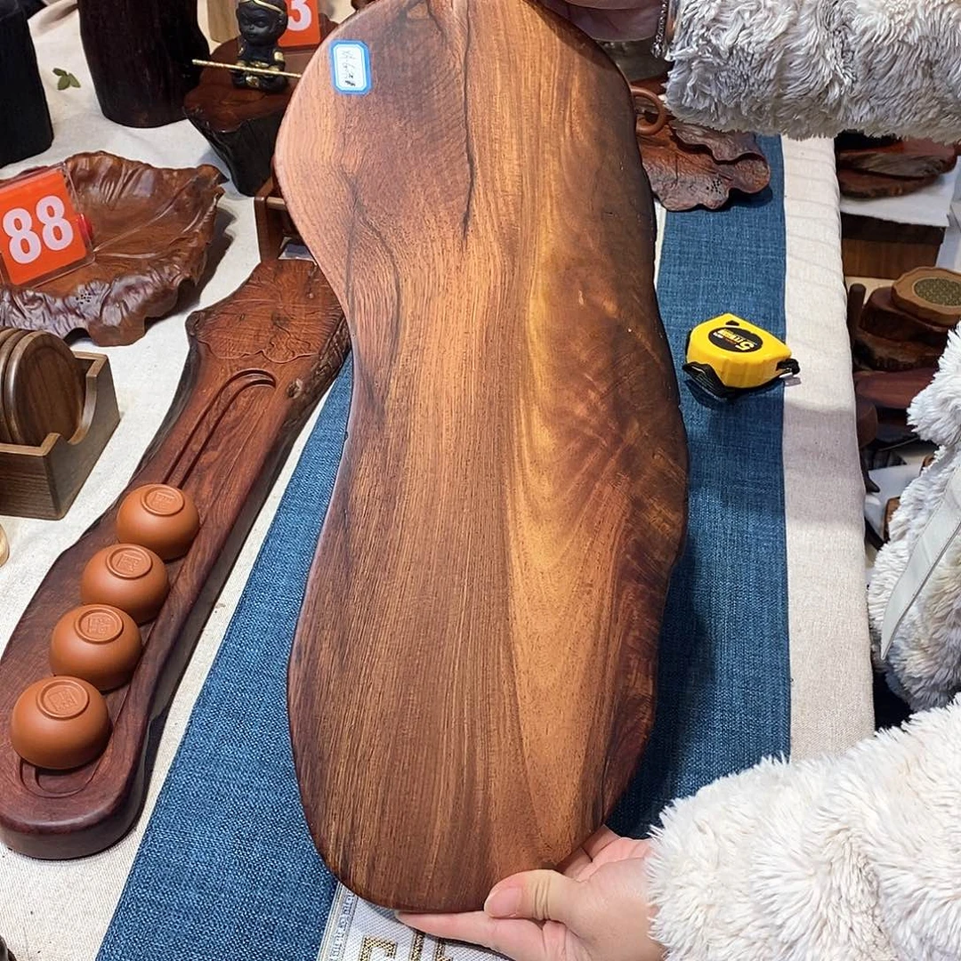 老挝酸枝干泡茶盘