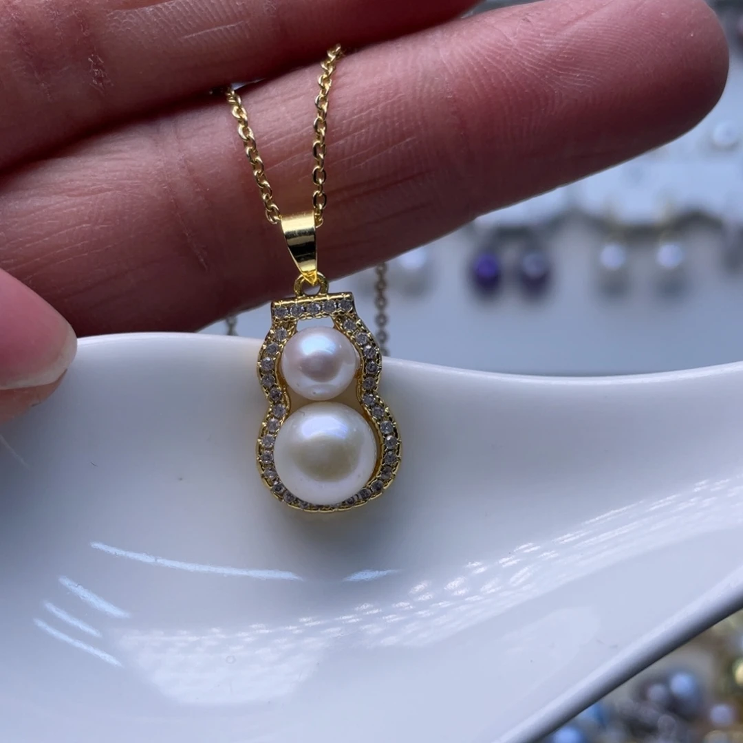 淡水珍珠未镶嵌颈饰