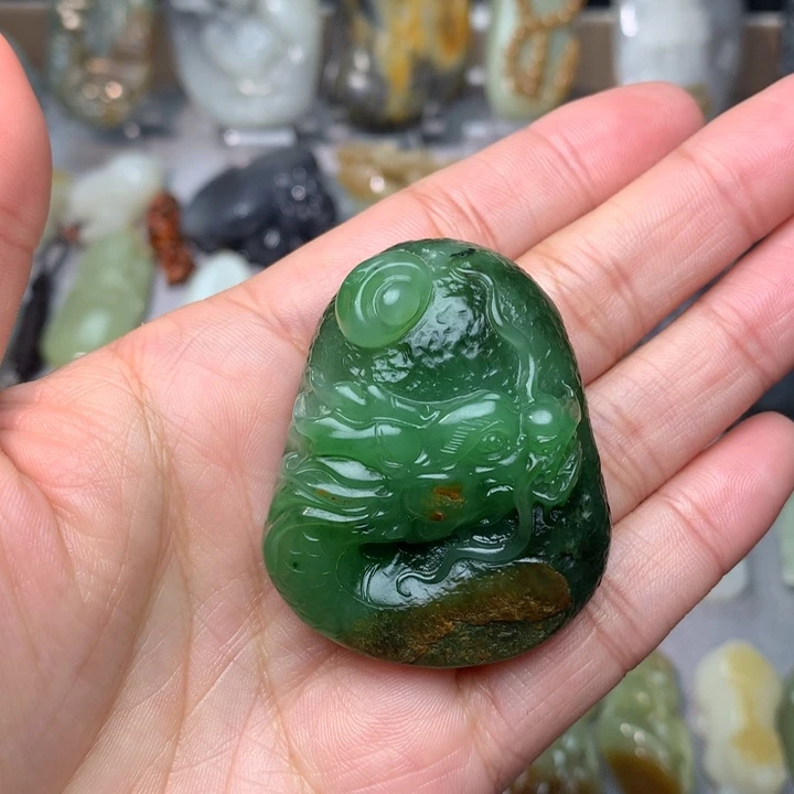 和田玉挂件未镶嵌