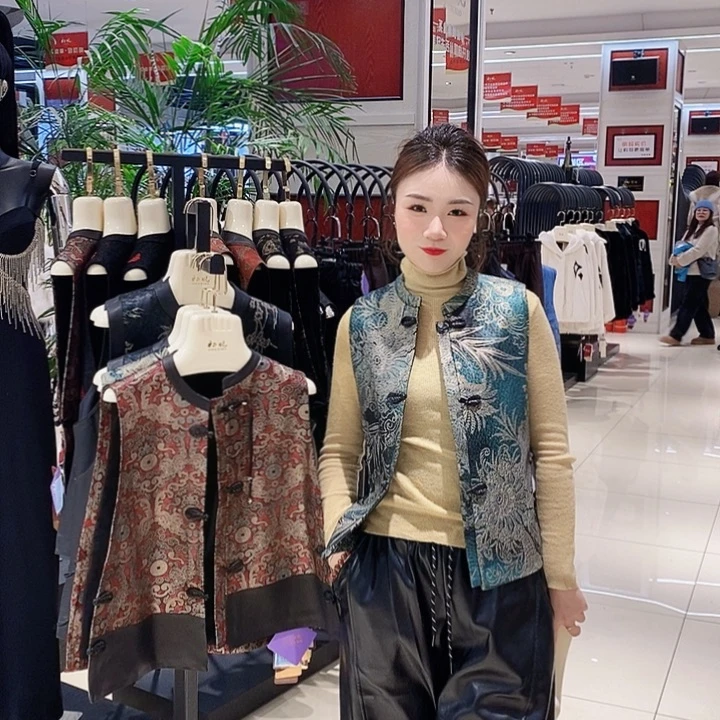 闪3真皮马甲 初晓皮草