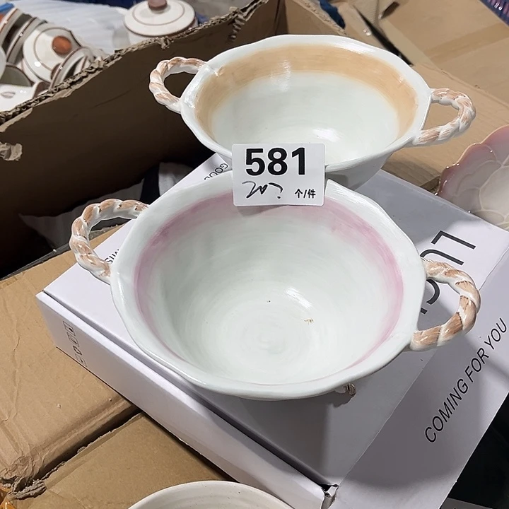 瓷微瑕外贸餐具581