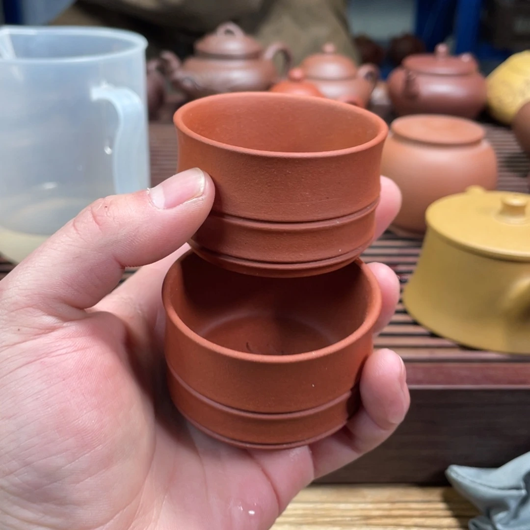 紫砂茶杯宜兴原矿