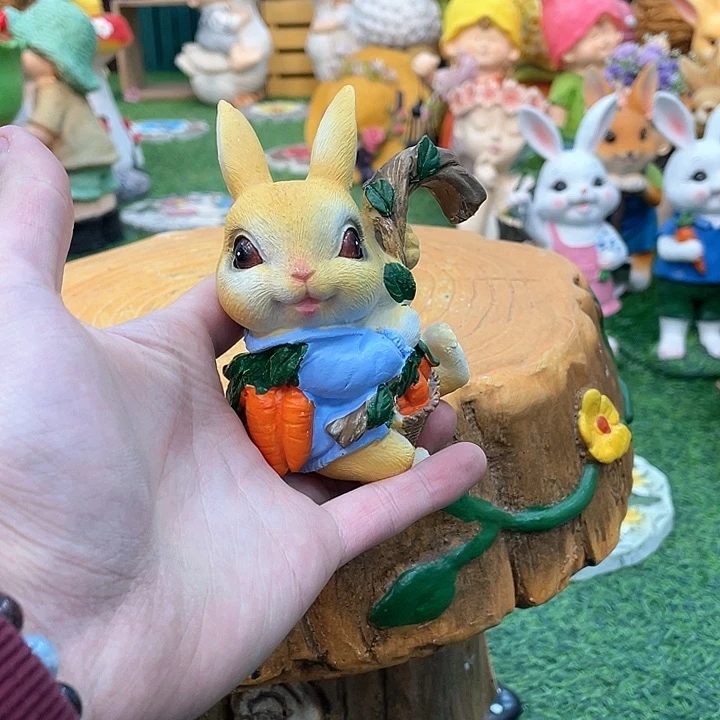 红陶花园庭院摆件