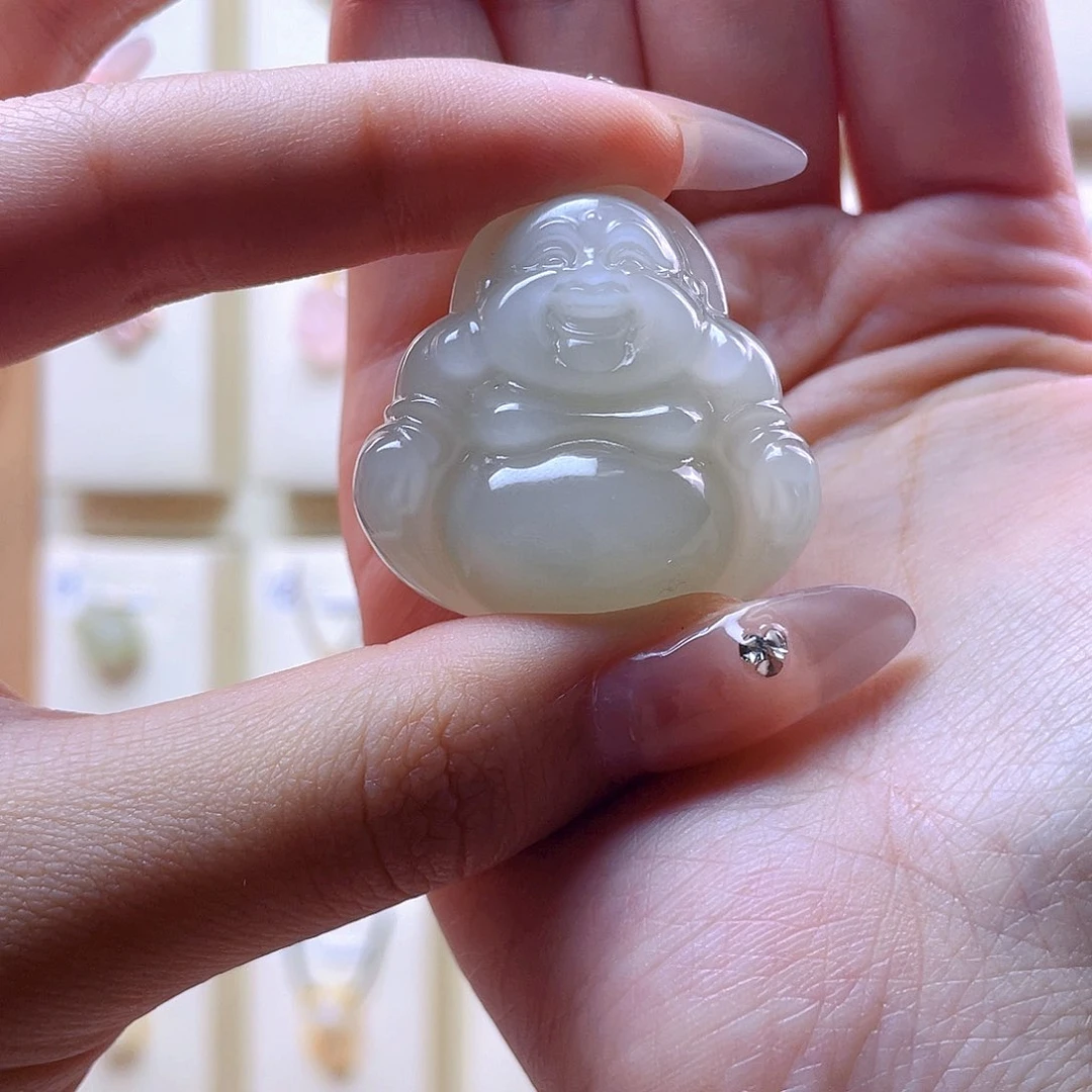 和田玉吊坠(赠链)未镶嵌C****Y