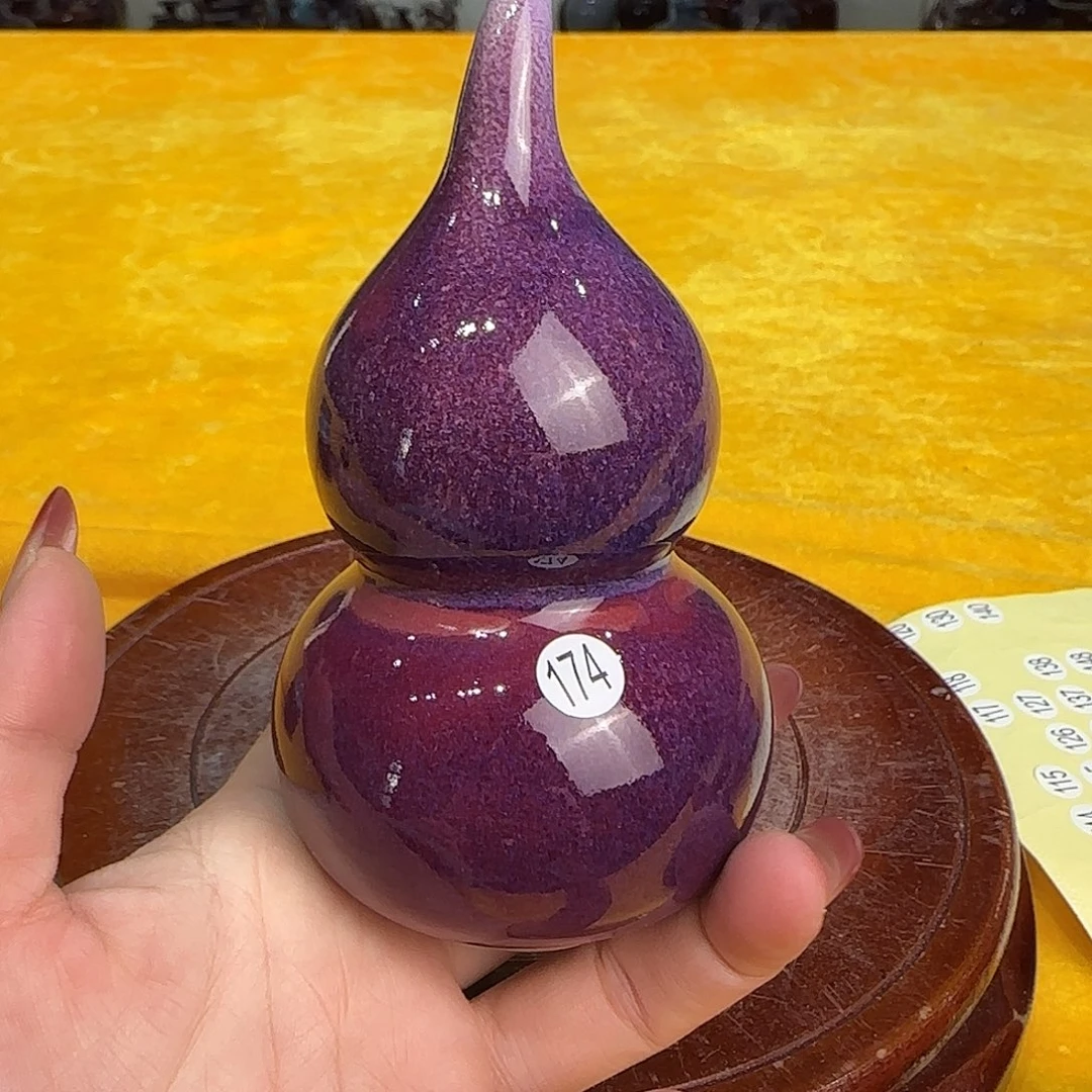 摆件陶郑家钧窑摆件