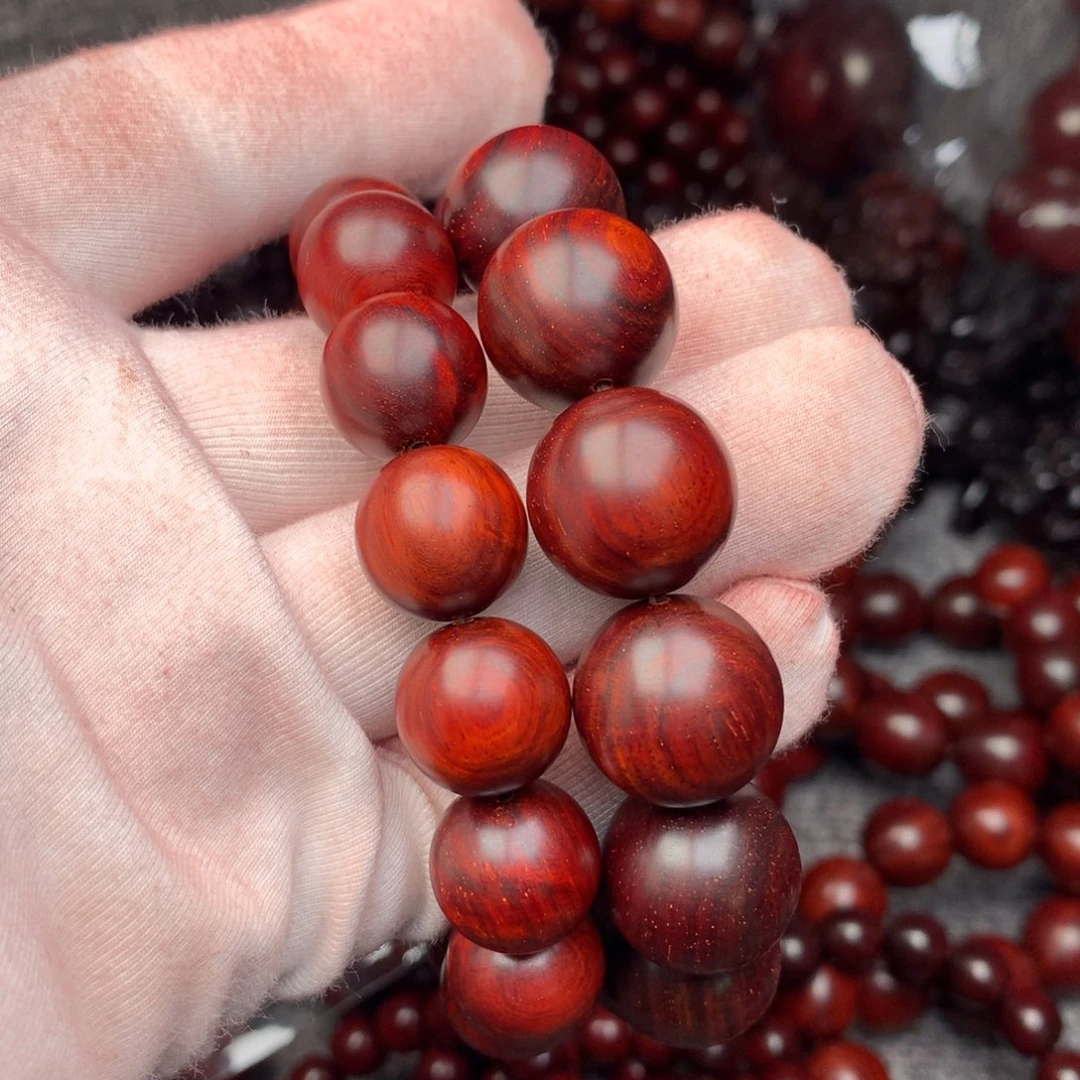 家***外檀香紫檀（小叶紫檀）手串/手链1.5+1.5各一条