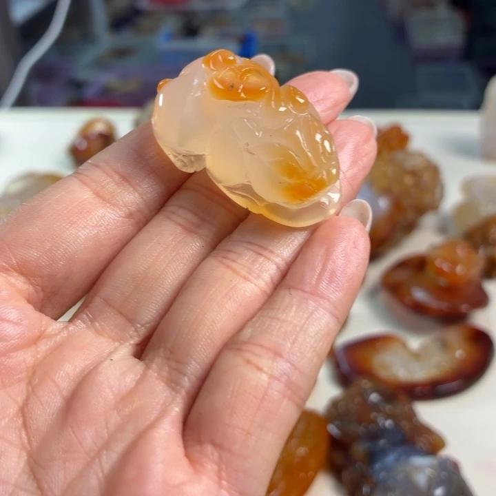 未镶嵌吊坠(不含链)玛瑙/玉髓