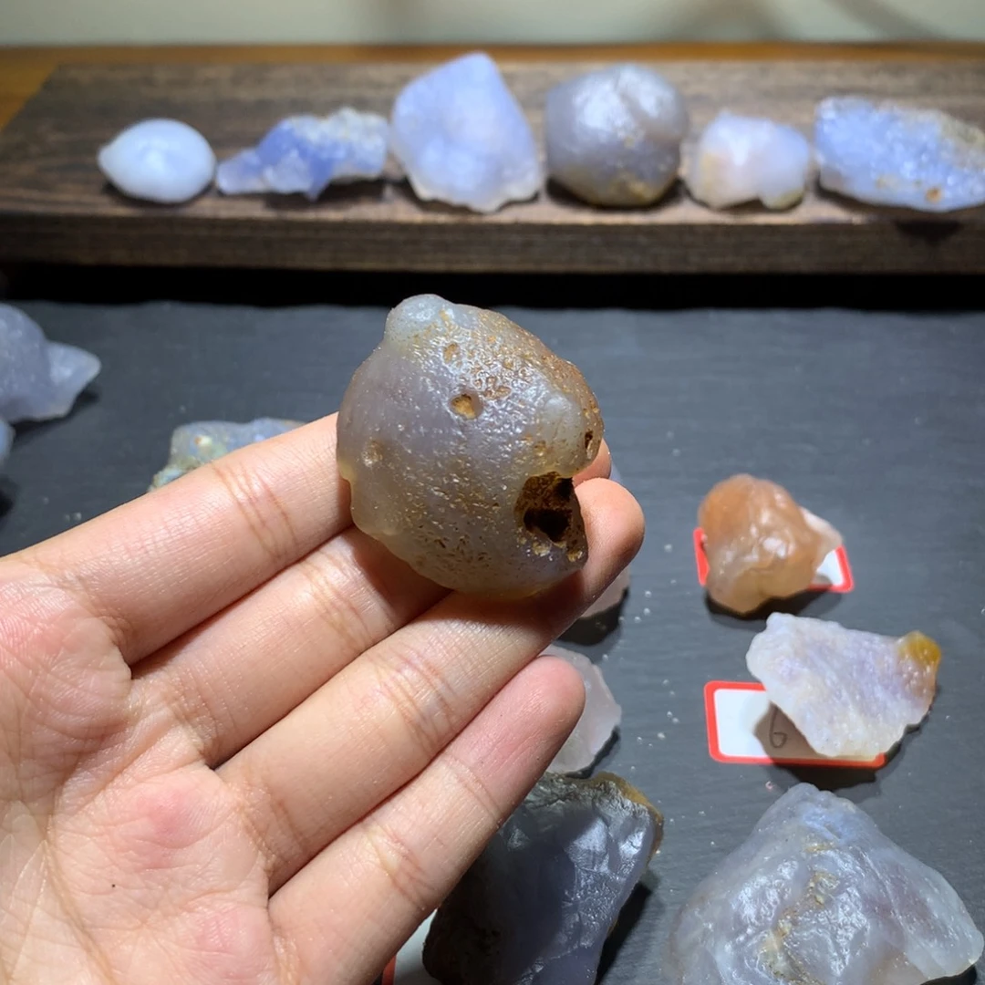 未镶嵌玛瑙/玉髓珠宝奇石