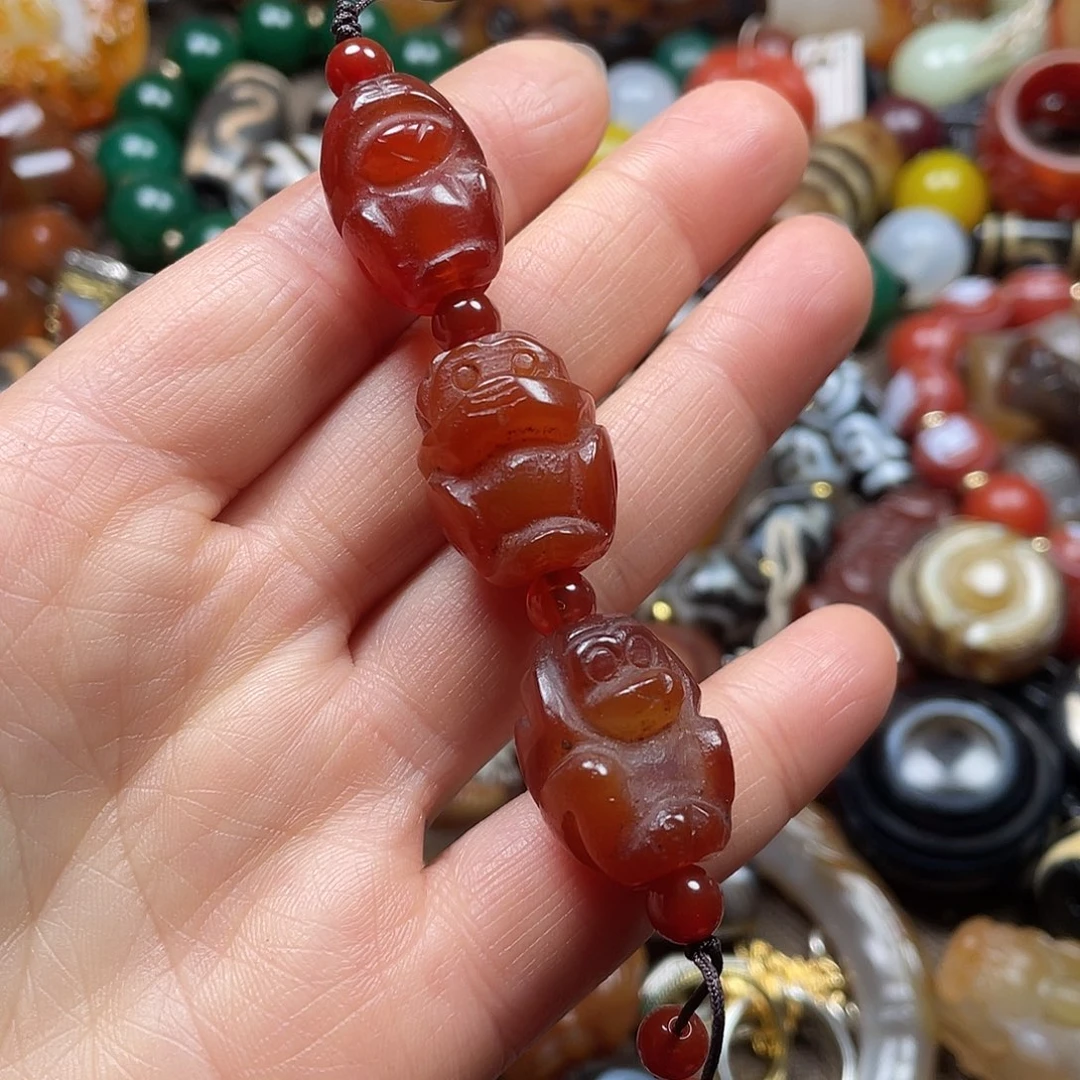 玛瑙/玉髓未镶嵌挂件