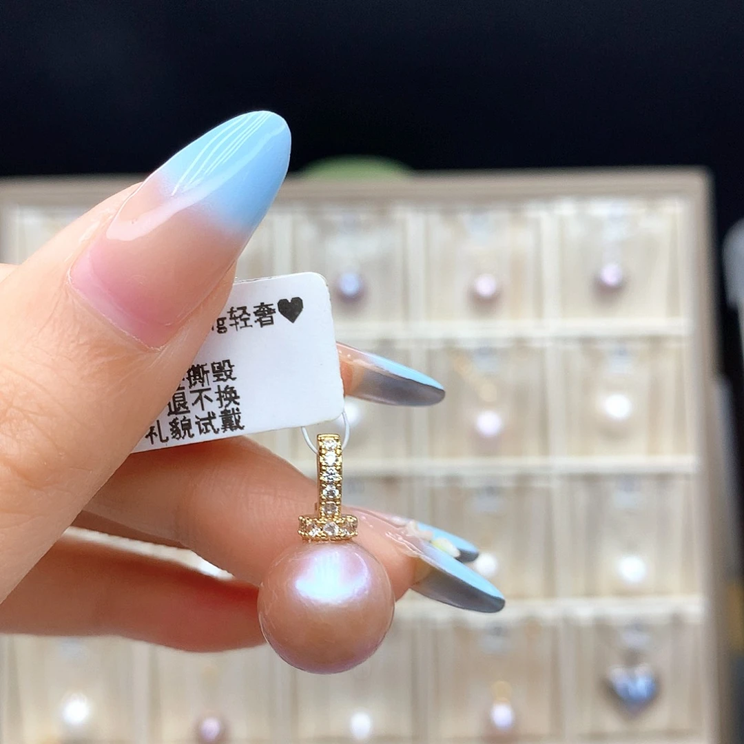 淡水珍珠合金颈饰