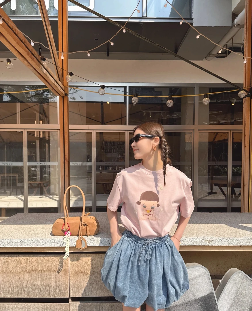 泡泡家卡通联名t