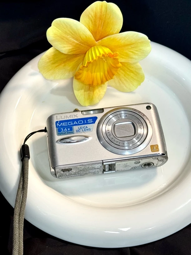 8新 Panasonic/松下 fx01 银色 冷白皮 复古ccd数码相机 no退no换