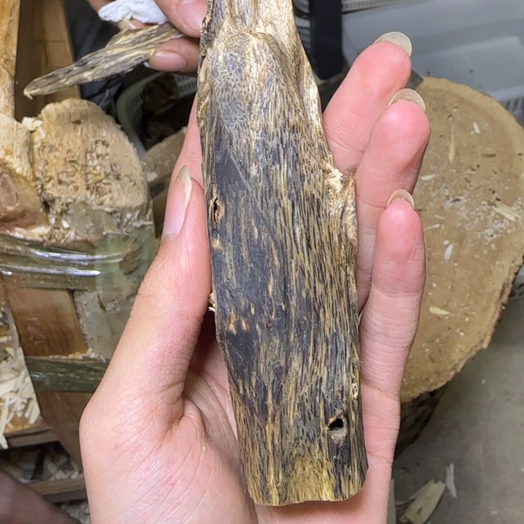 沉香紫奇虫漏香发一个