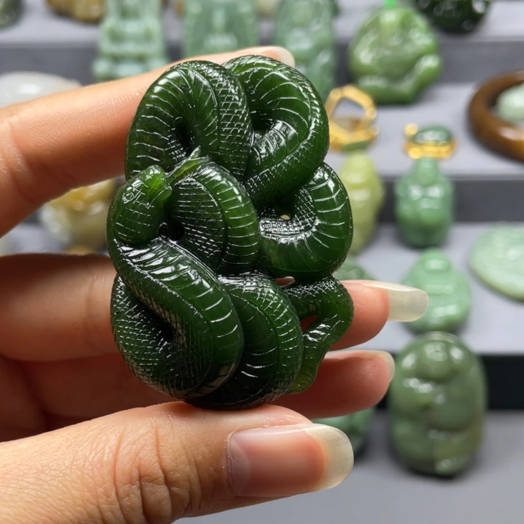 【闪购商品】和田玉吊坠未镶嵌开****?