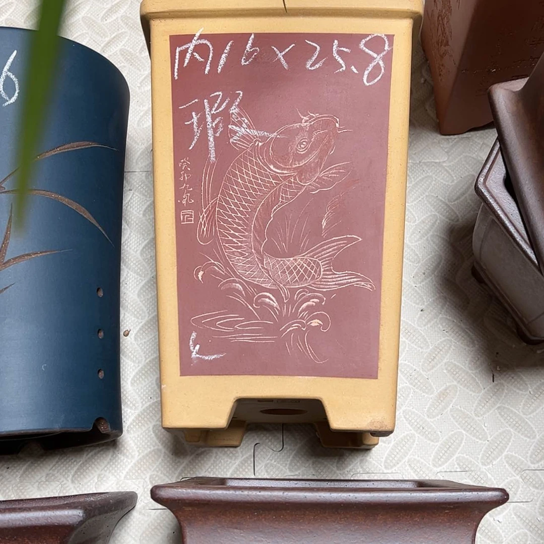 【闪购商品】紫砂花盆成****汗周之夏精品紫砂花盆