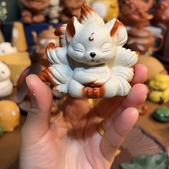 紫砂茶杯紫砂茶宠