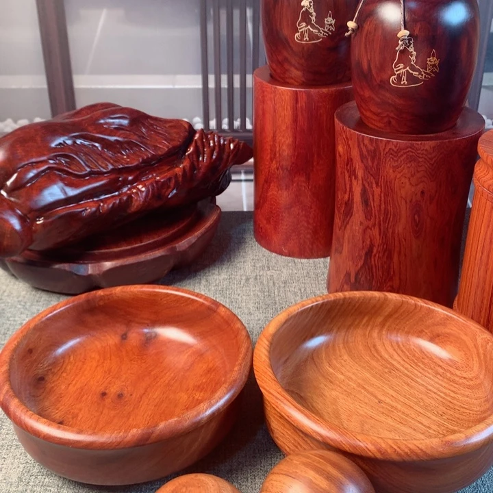 缅甸花梨木大果紫檀5.5球