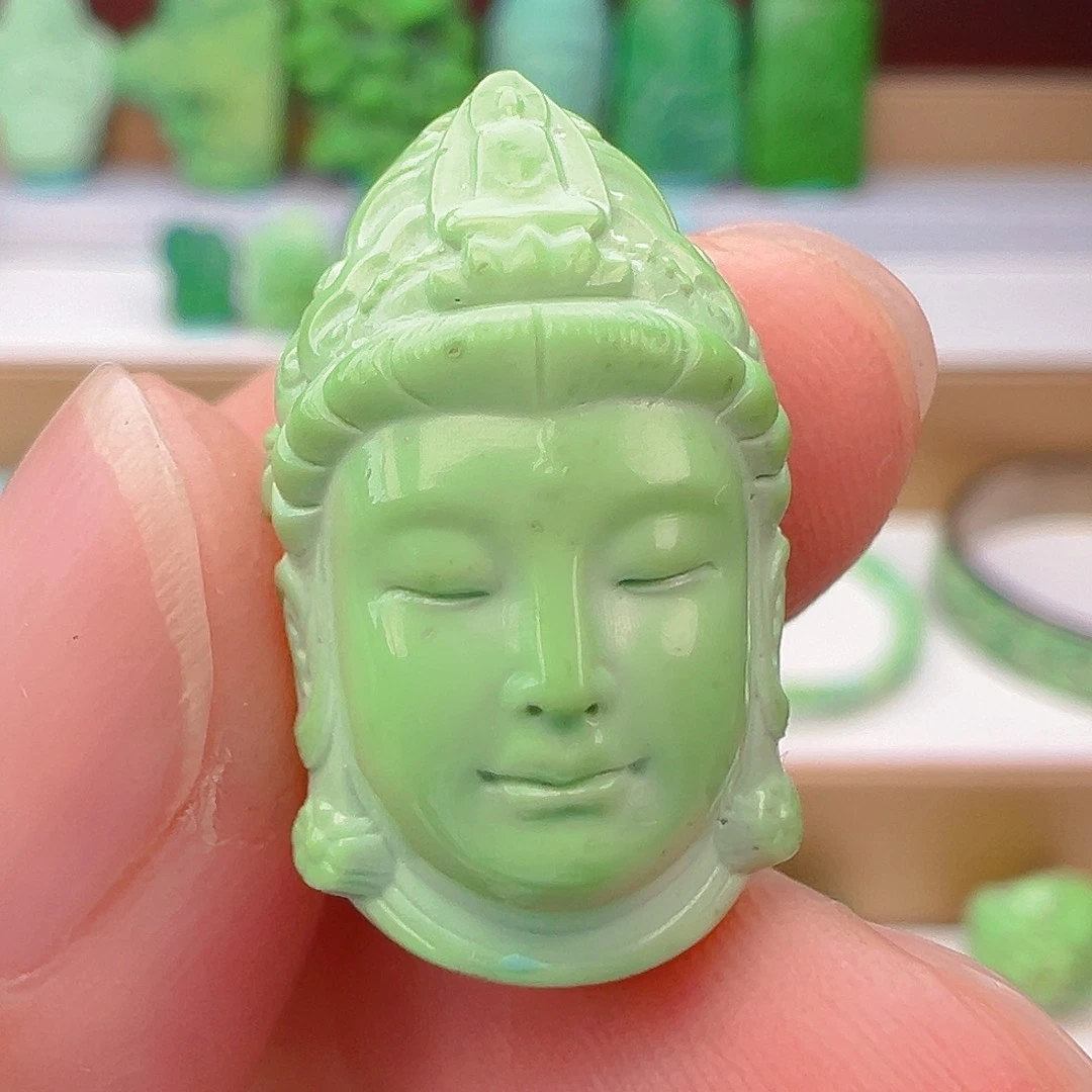 未镶嵌绿松石项链