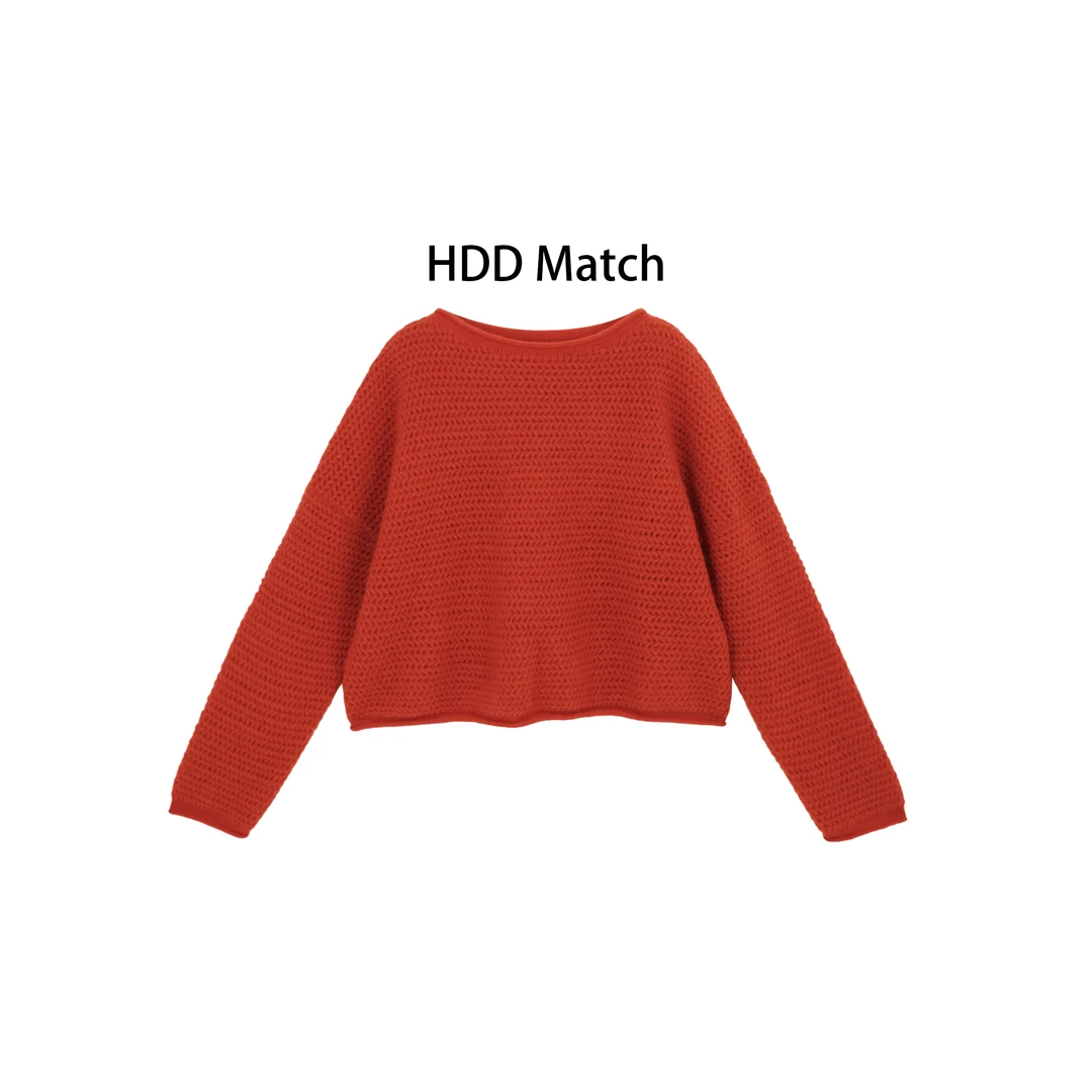 HDD- "针织乐章" 羊绒+羊毛 秋季女款定制轻奢针织毛衣  Y8658