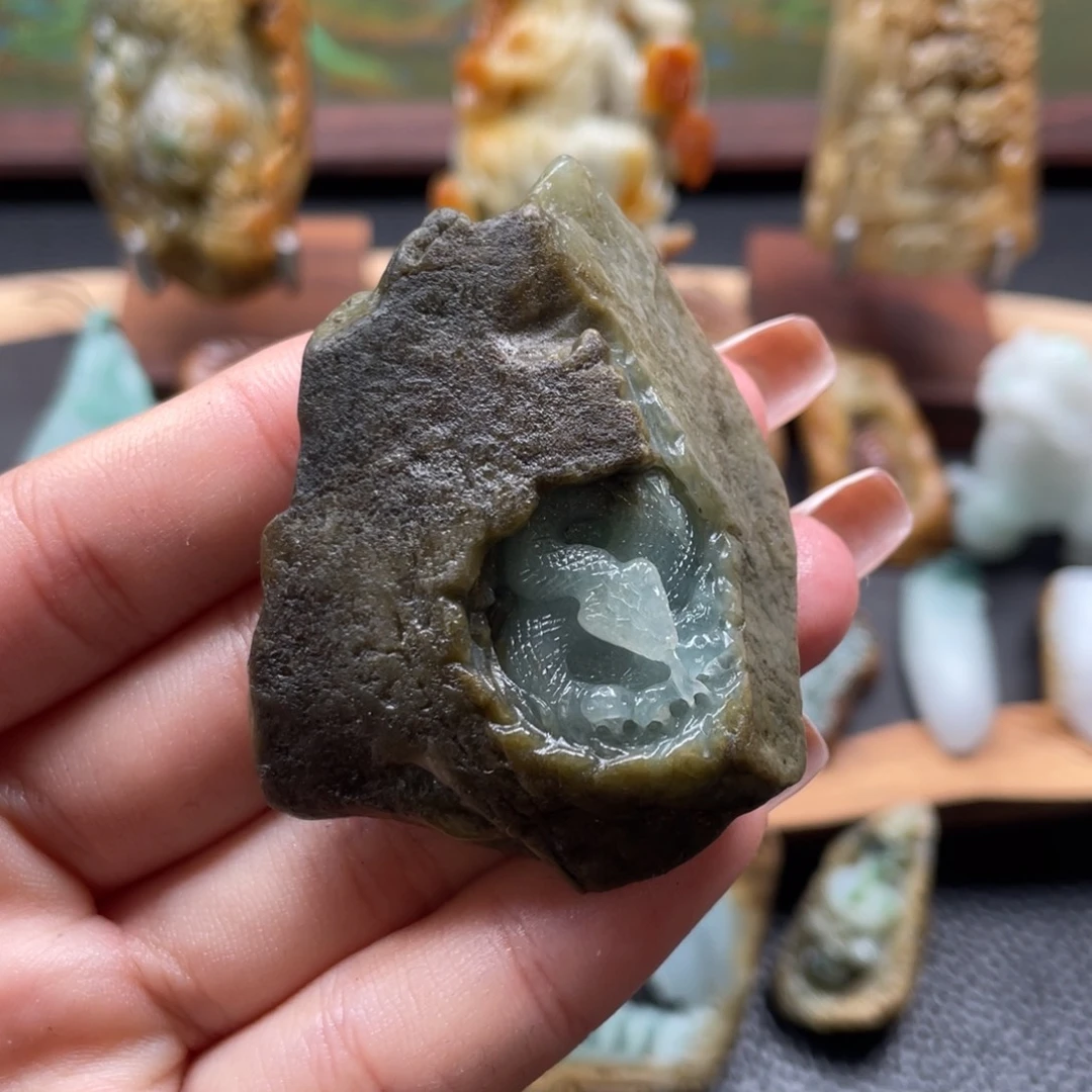 *****定制翡翠未镶嵌翡翠