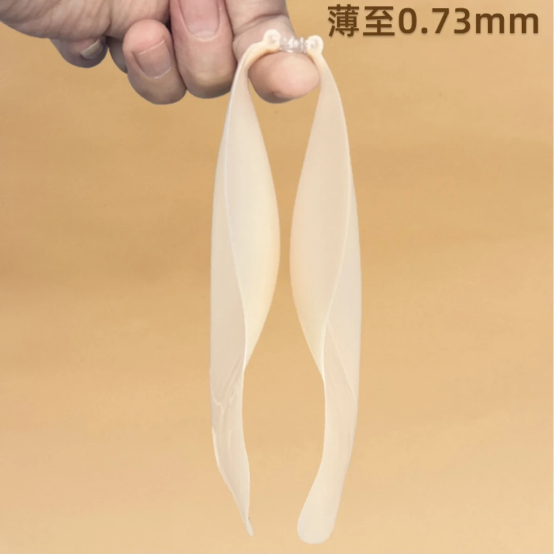 无感升杯神器！硅胶固体超薄芒果胸贴女无肩带聚拢隐形无痕乳贴